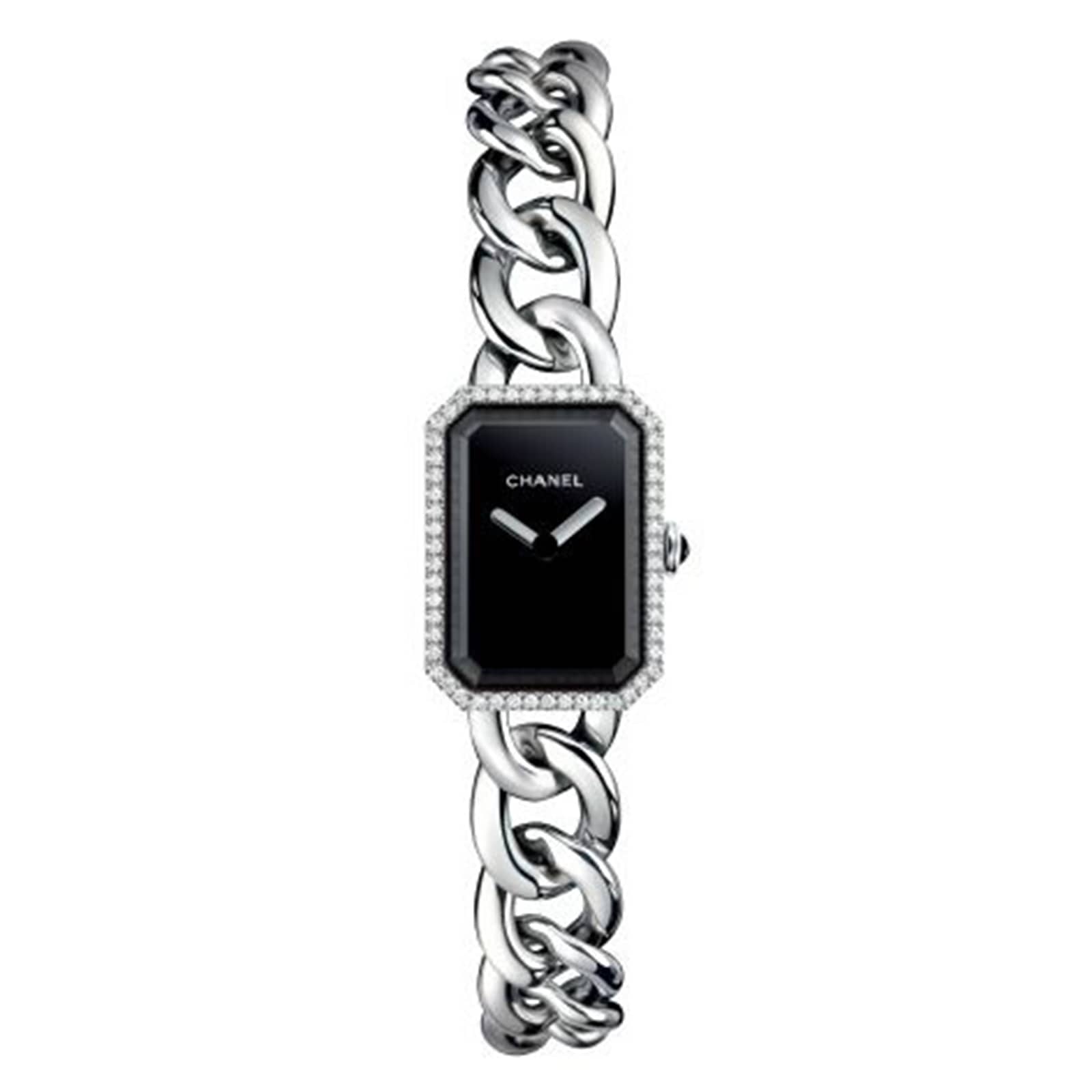 CHANEL Premiere Steel and Onyx 22mm CHANEL Premiere Steel and Onyx 22mm