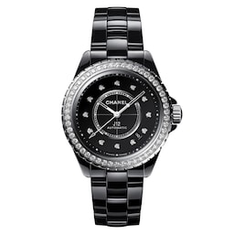 17790227 - J12 Diamond Bezel Watch Calibre 12.1, 38 Mm