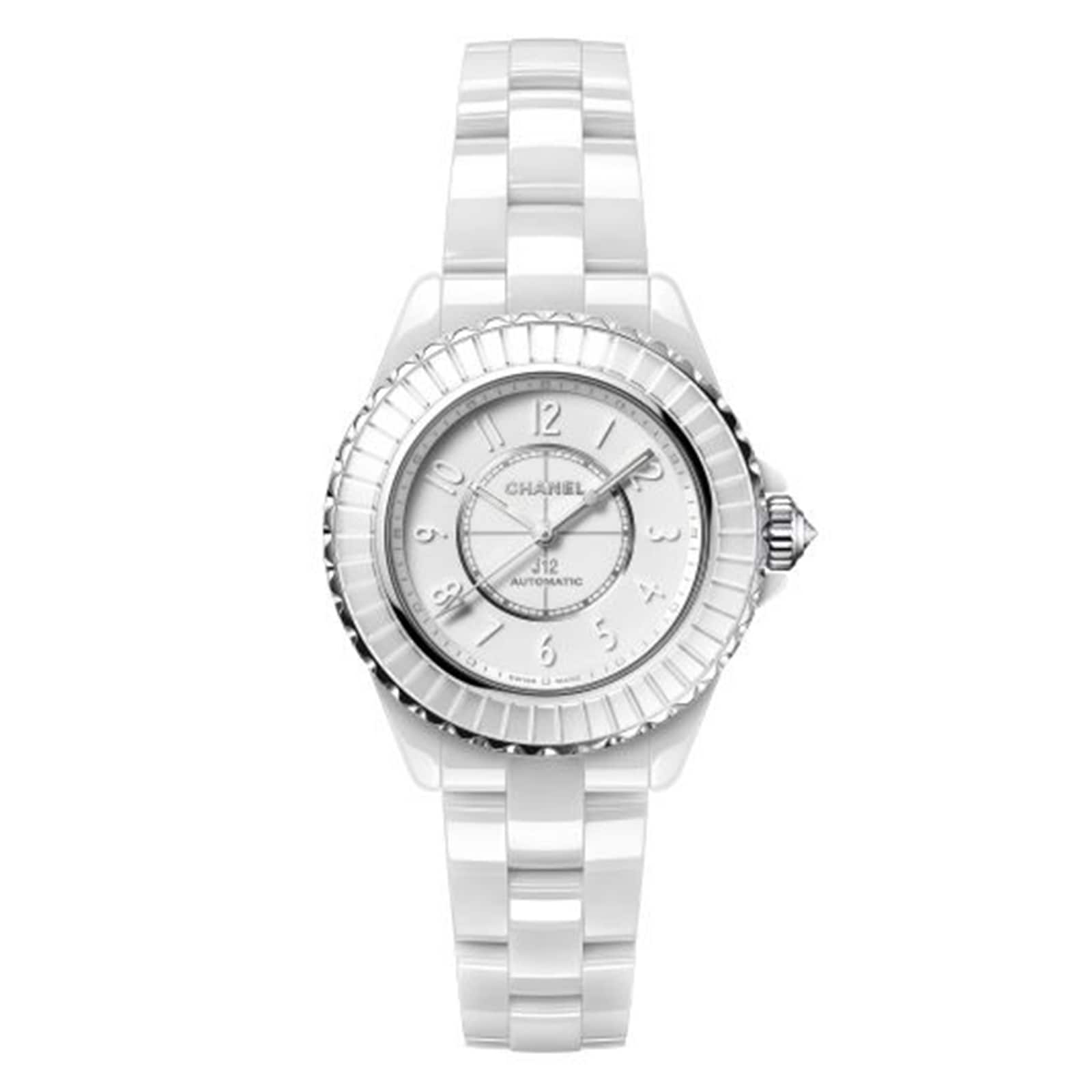 Chanel J12 White 33mm Ladies Watch H6785 | Watches Of Switzerland UK