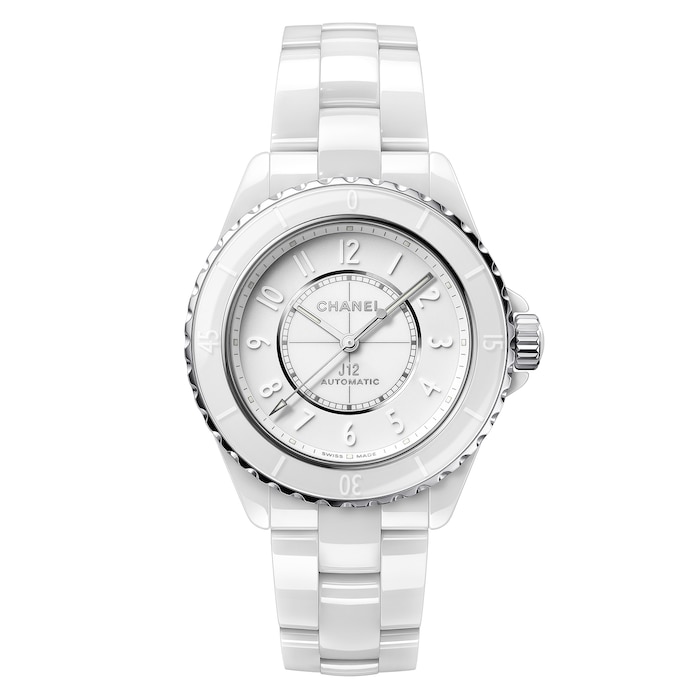 CHANEL J12 Phantom White Ceramic 38mm White Dial Automatic