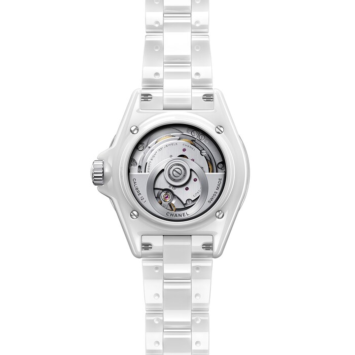 CHANEL J12 Phantom White Ceramic 38mm White Dial Automatic