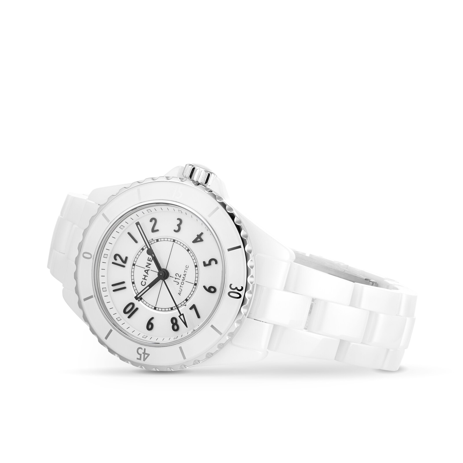 Chanel J12 Diamond Bezel Calibre 121 38mm Ladies Watch H6526  Watches Of  Switzerland UK