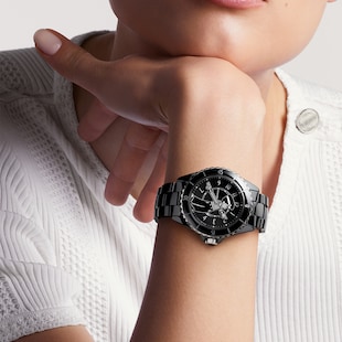CHANEL MADEMOISELLE J12 LA PAUSA WATCH, 38 MM
