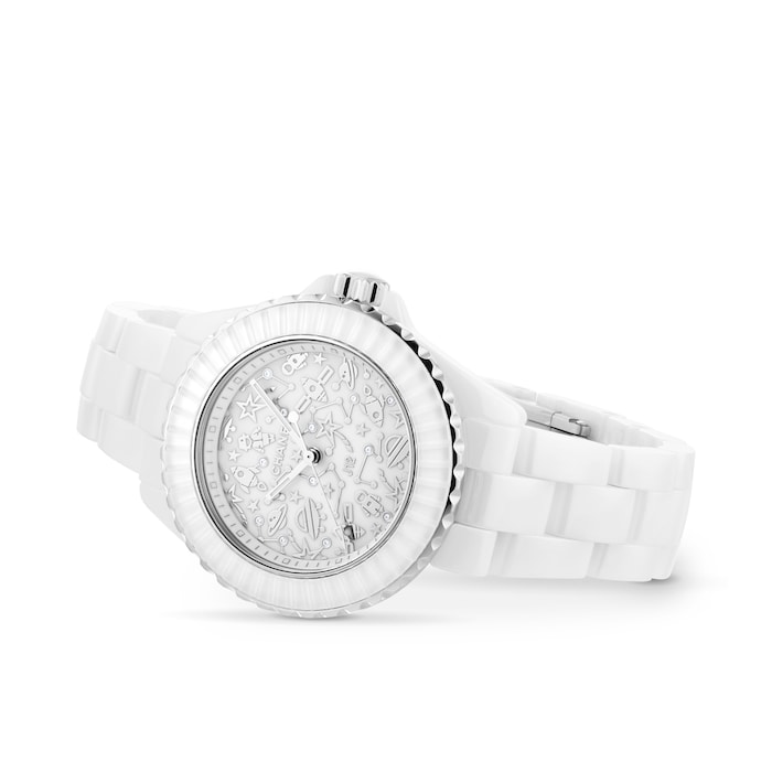 CHANEL J12 Cosmic White Ceramic 33mm White Dial