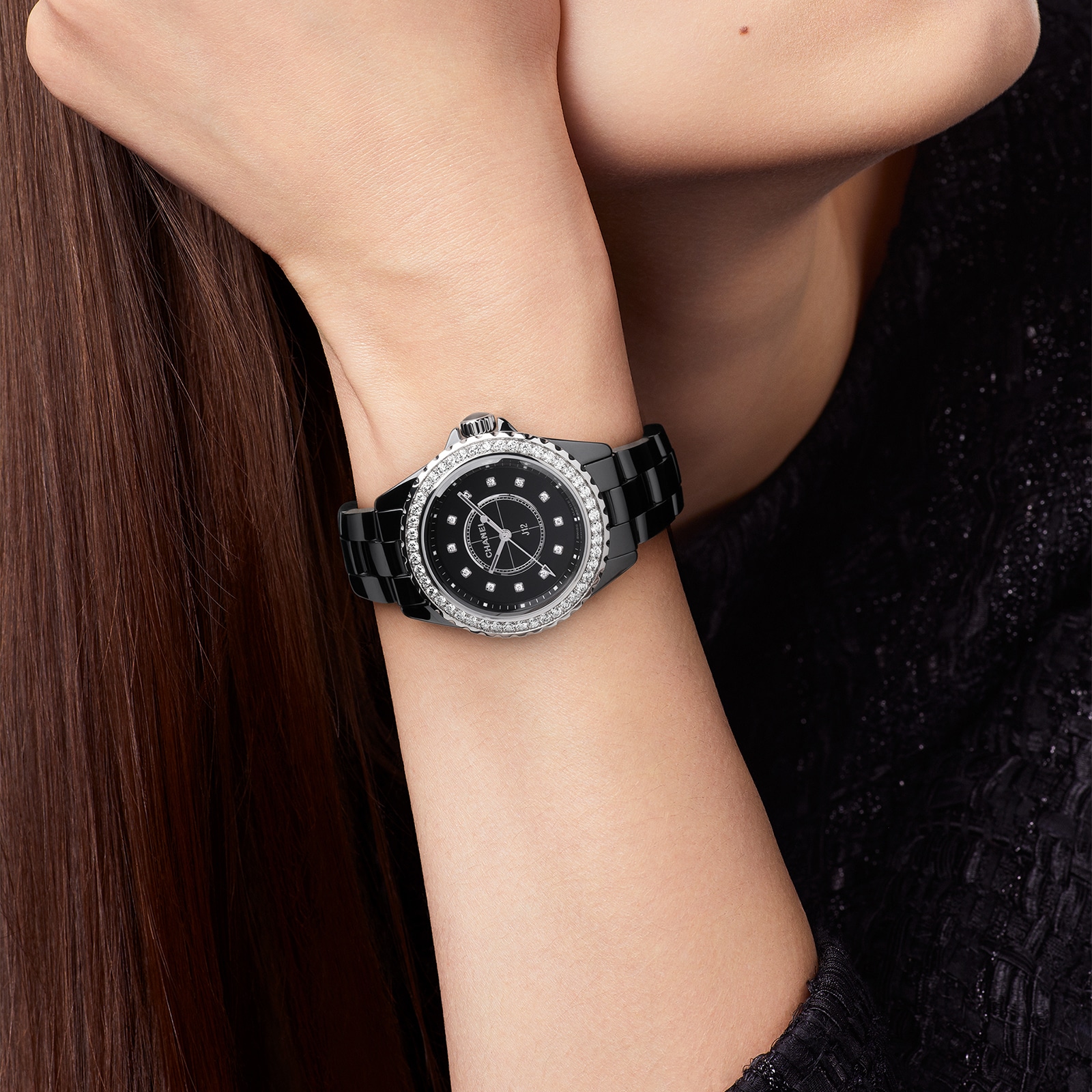 Chanel j12 watch black hotsell