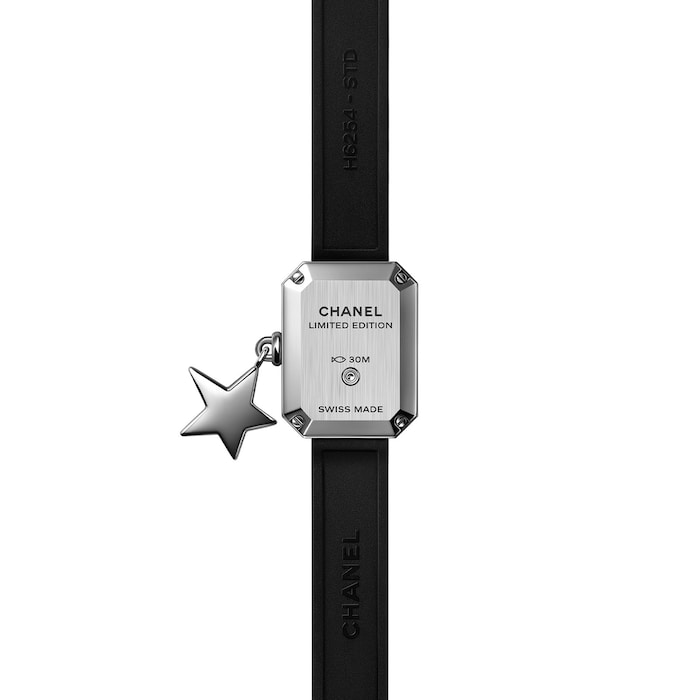 CHANEL Premiere Lucky Star Steel Black Glitter Laquered Dial Quartz