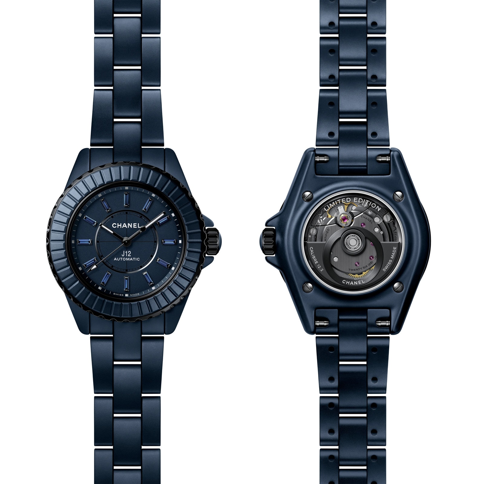 Chanel J12 BLEU WATCH CALIBRE 12.2, 33 MM