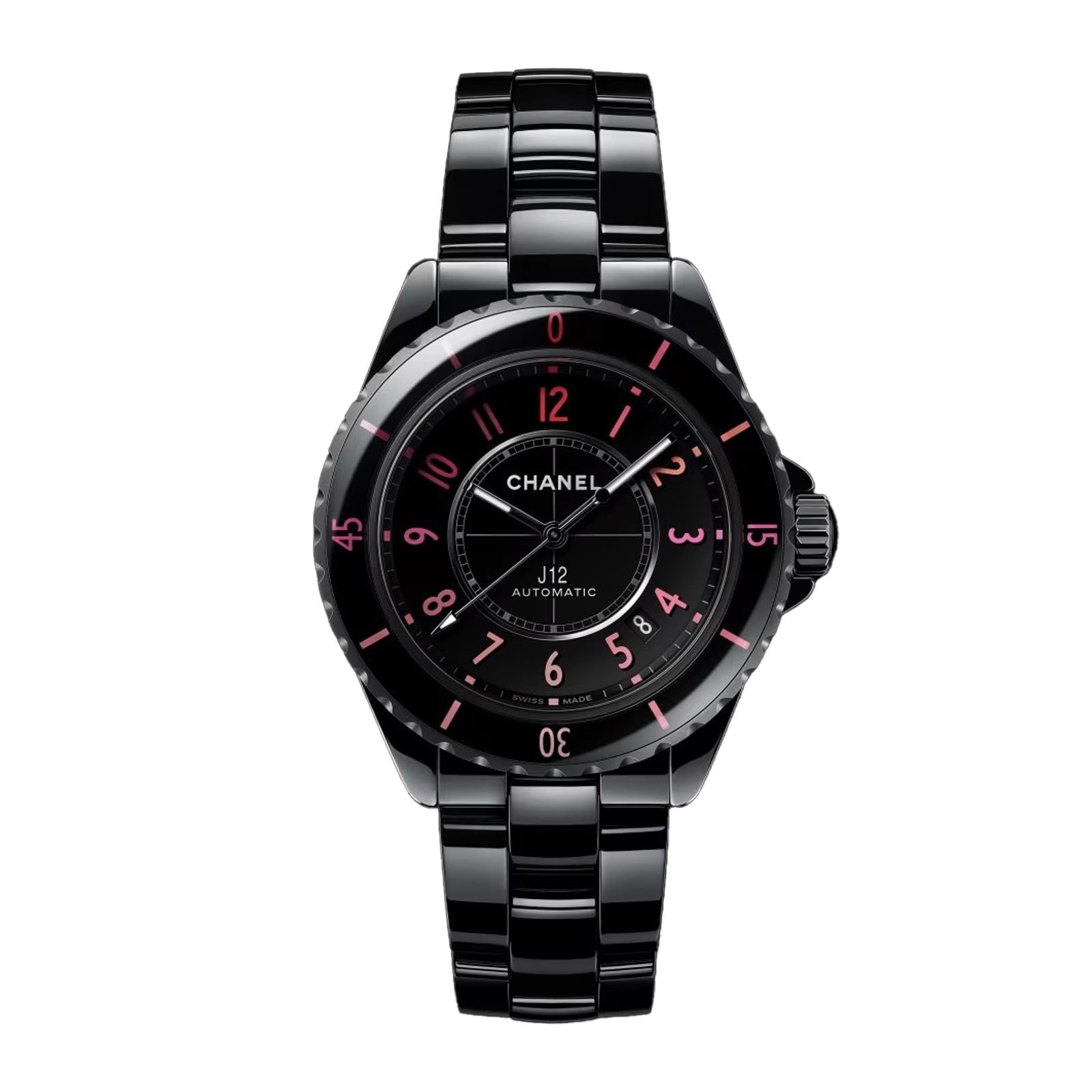 Chanel J12 BLUSH WATCH CALIBRE 12.1, 38 MM