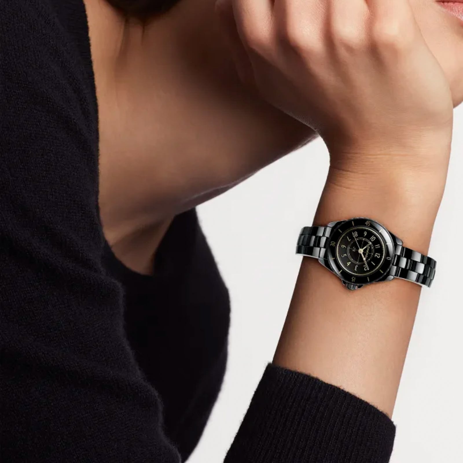 Chanel J12 GOLDEN BLACK WATCH, 28MM