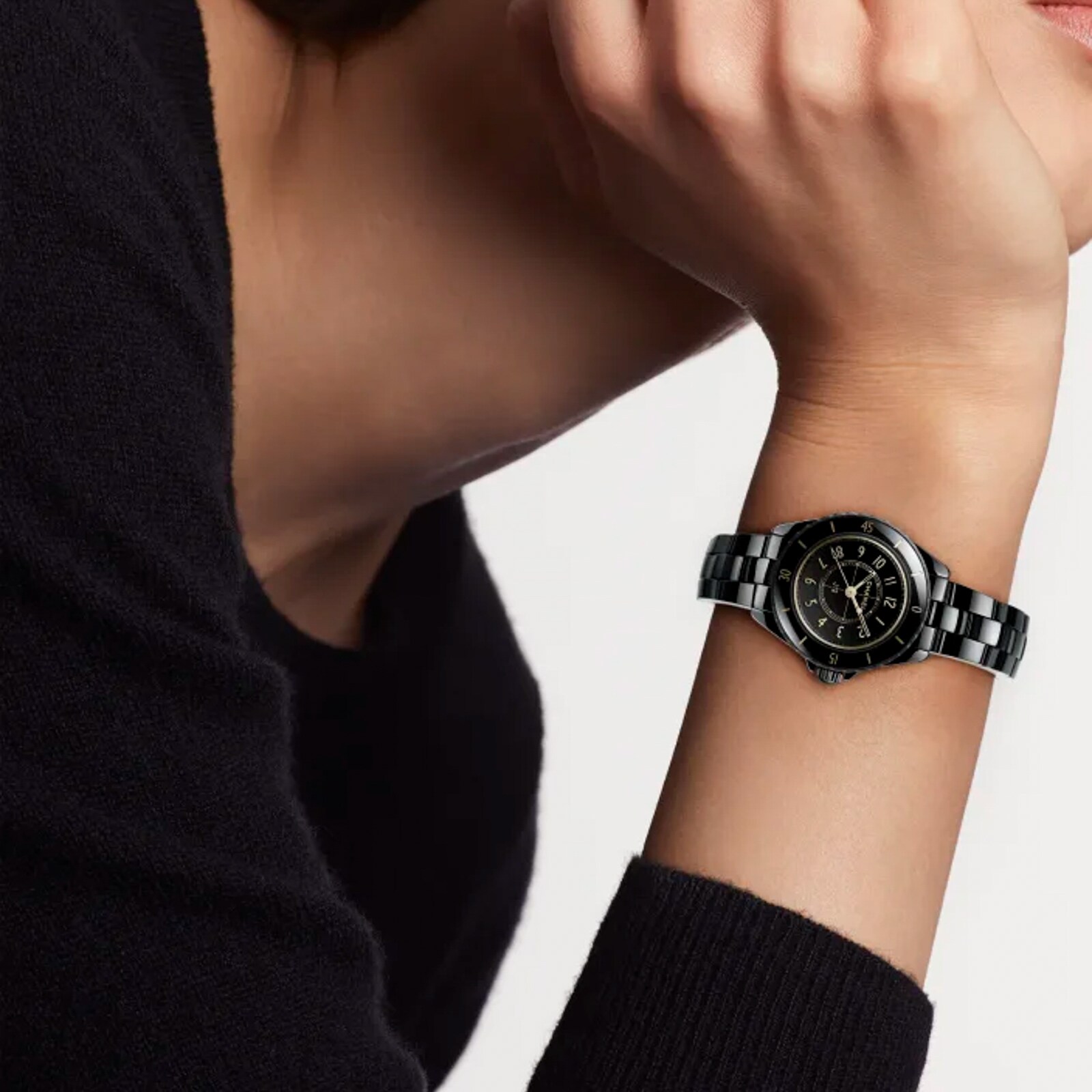 Chanel J12 GOLDEN BLACK WATCH, 28MM