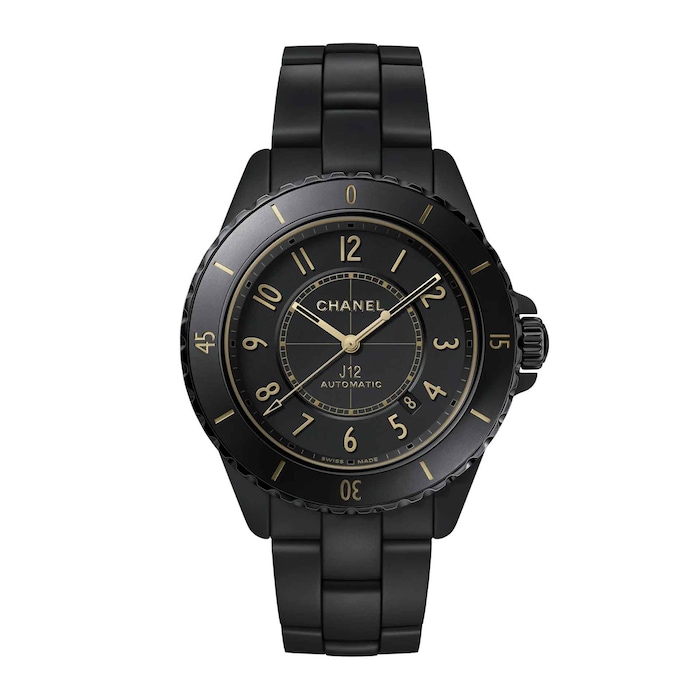Chanel J12 GOLDEN BLACK WATCH CALIBRE 12.1, 42MM