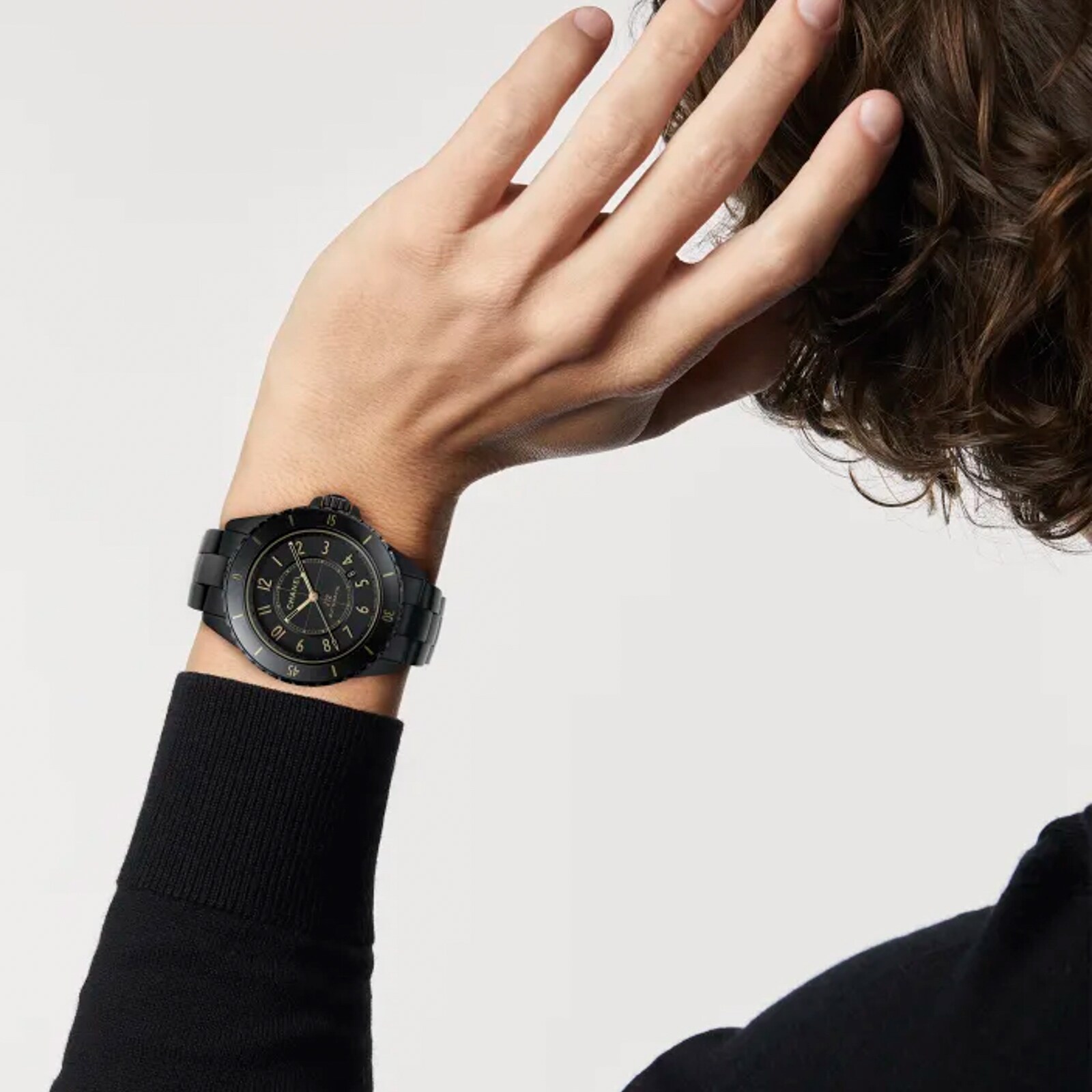 Chanel J12 GOLDEN BLACK WATCH CALIBRE 12.1, 42MM