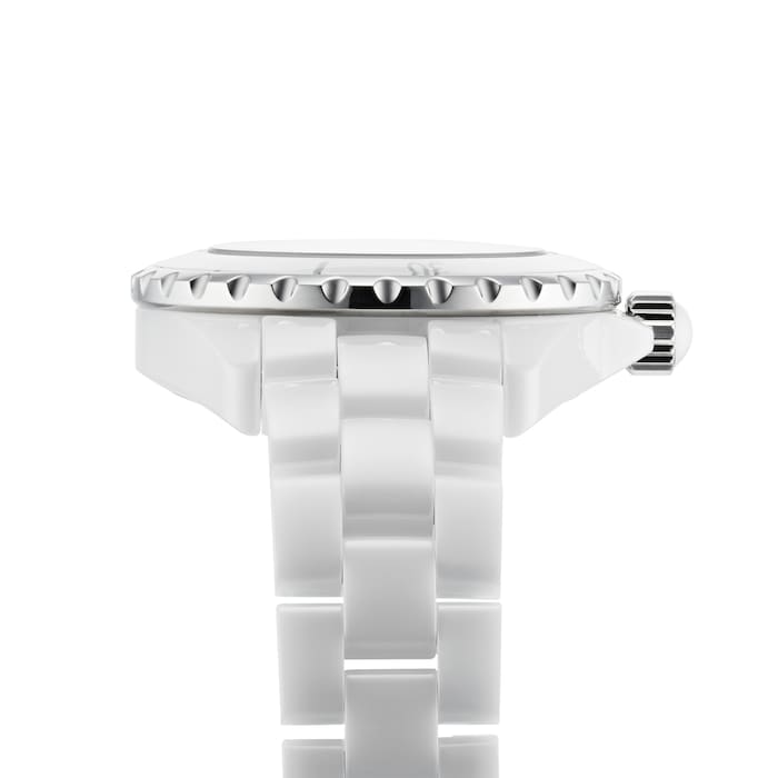 CHANEL J12 White Ceramic and Steel 33mm