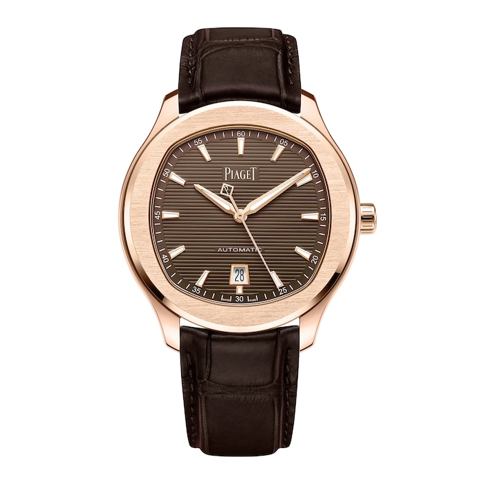 Piaget Polo Date 42mm Mens Watch Brown