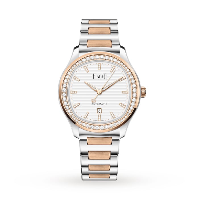 Piaget Polo Date 36mm Ladies Watch White