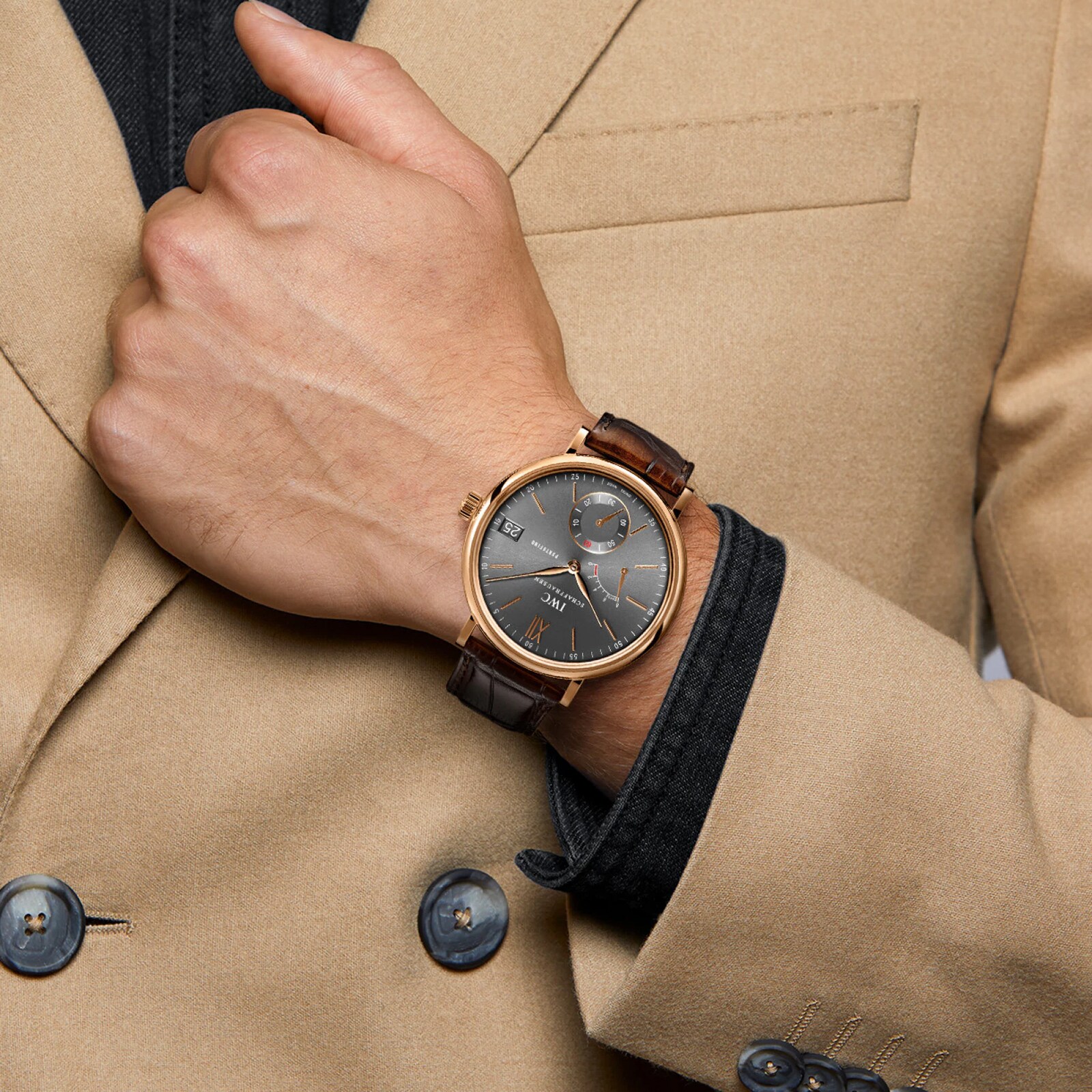 IWC Portofino Hand-Wound Eight Days 45mm