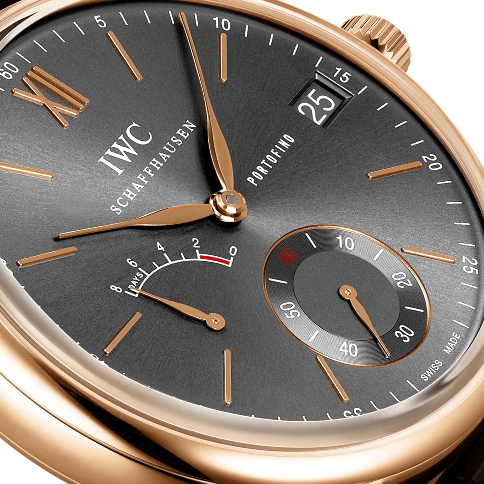 IWC Portofino Hand Wound Eight Days 45mm IW510104 Mayors