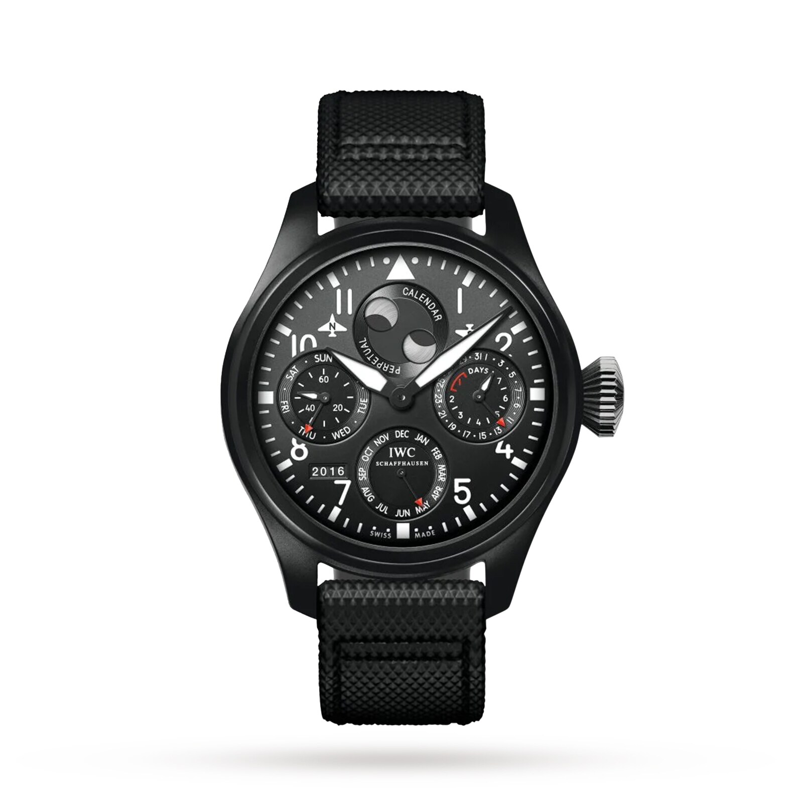 IWC Big Pilot's Watch Perpetual Calendar Top Gun 48.6mm