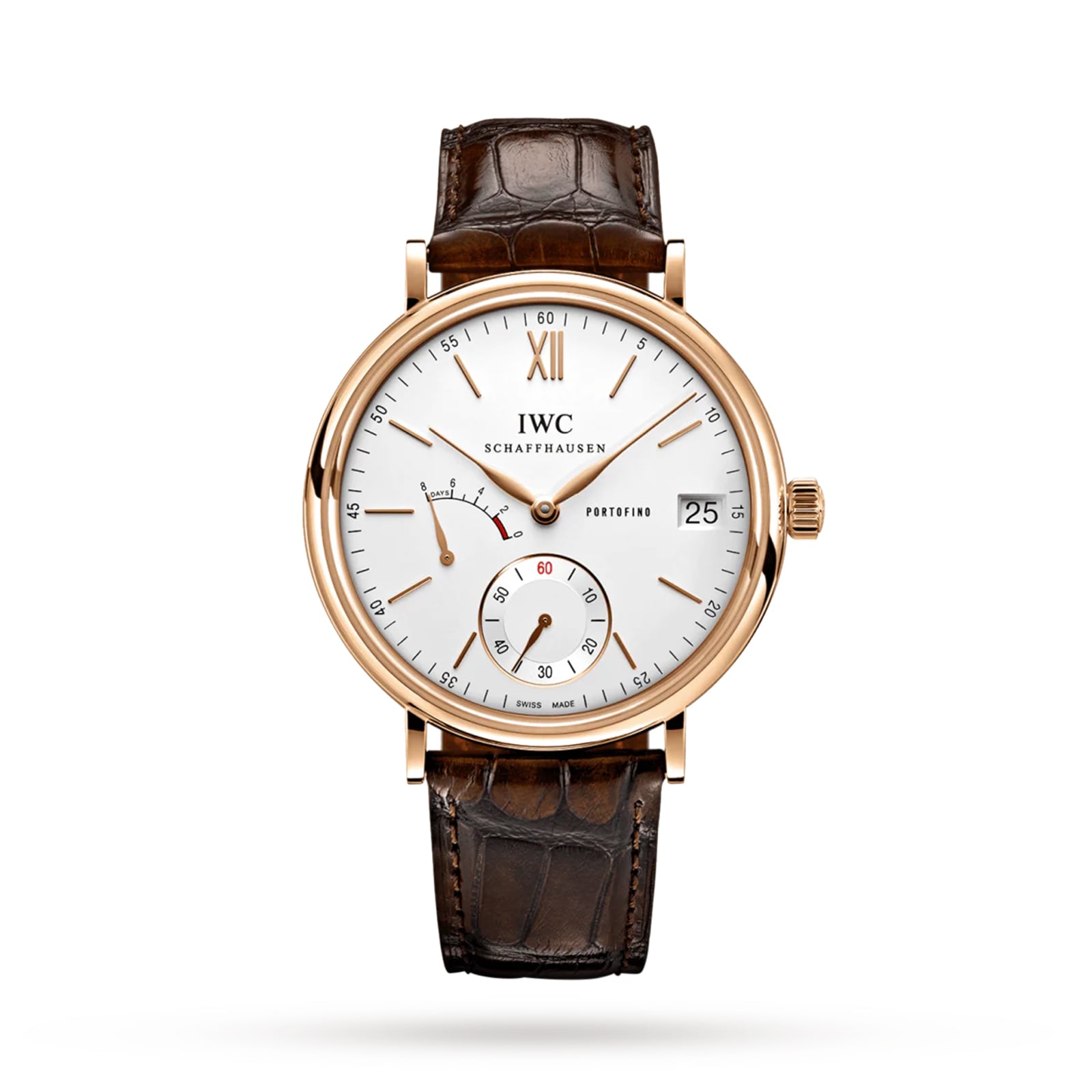 IWC Portofino Hand Wound Eight Days 45mm IW510107 Watches Of