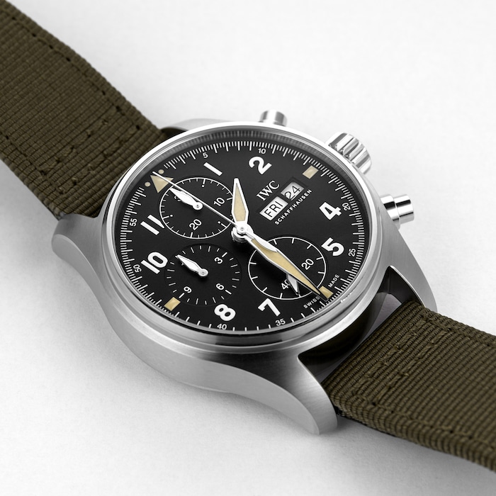 IWC Pilot's Spitfire 41mm Mens Watch IW387901 | Goldsmiths