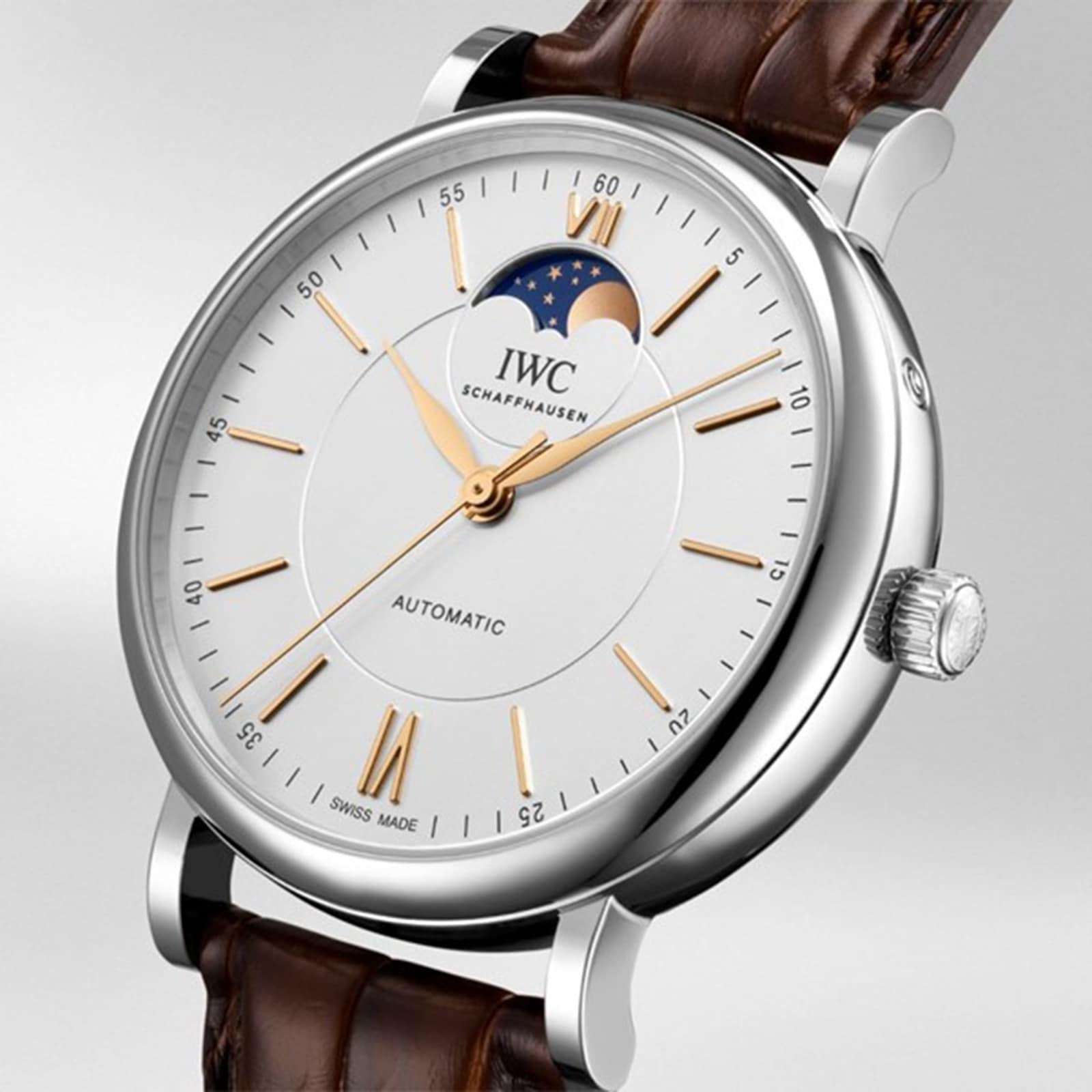 IWC Portofino Automatic Moon Phase CHF 6 900 40mm Mens Watch