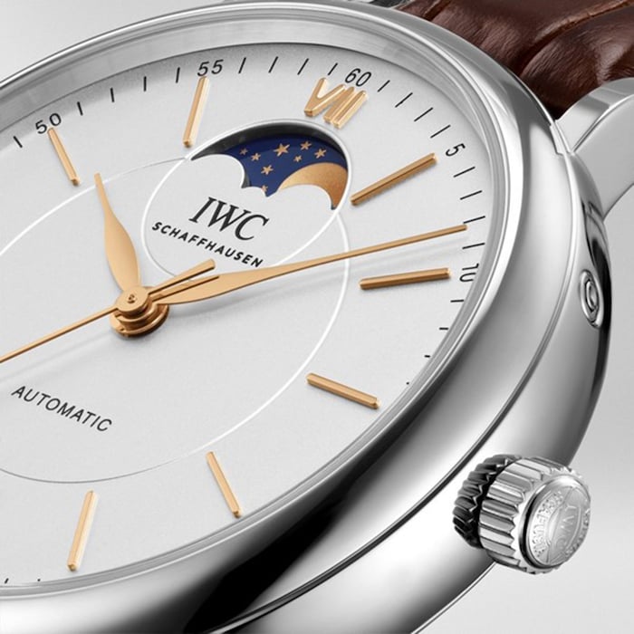 IWC Portofino Automatic Moon Phase 40mm Mens Watch