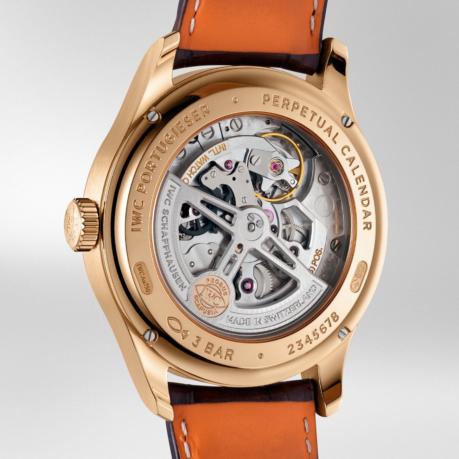 Iwc perpetual hotsell calendar gold