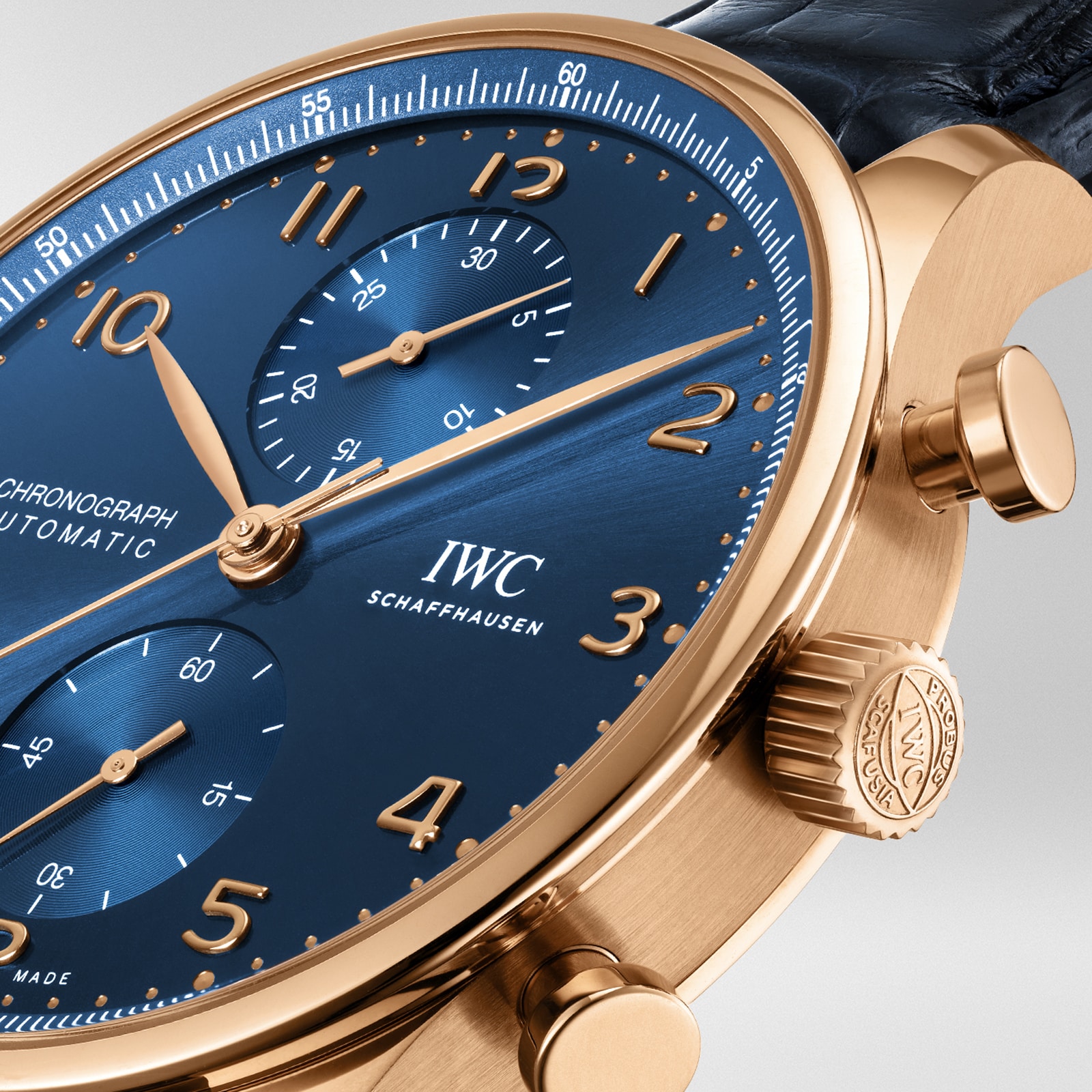 Iwc portugieser bucherer blue hot sale