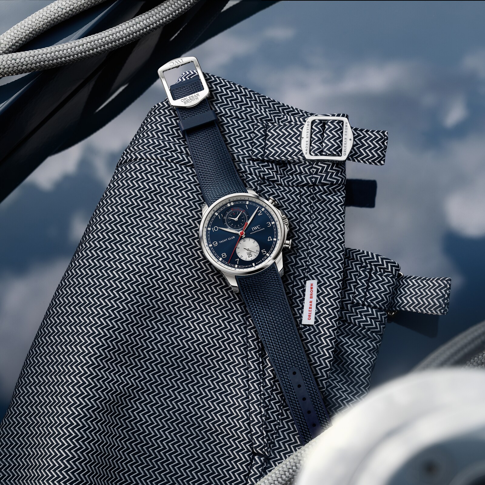 IWC Orlebar Brown Portugieser Yacht Club Chronograph