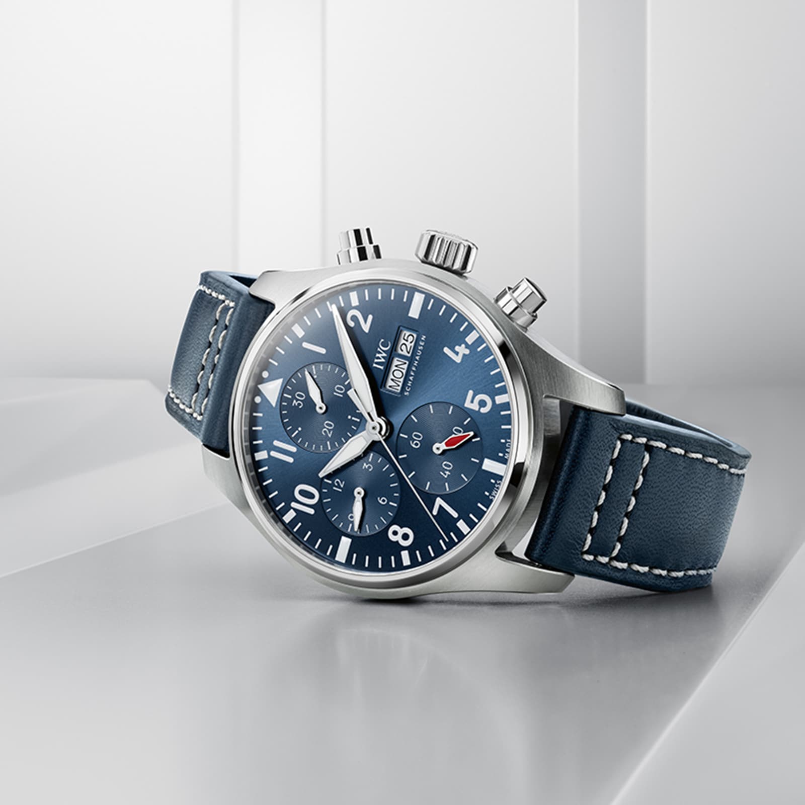 Iwc deals blue pilot