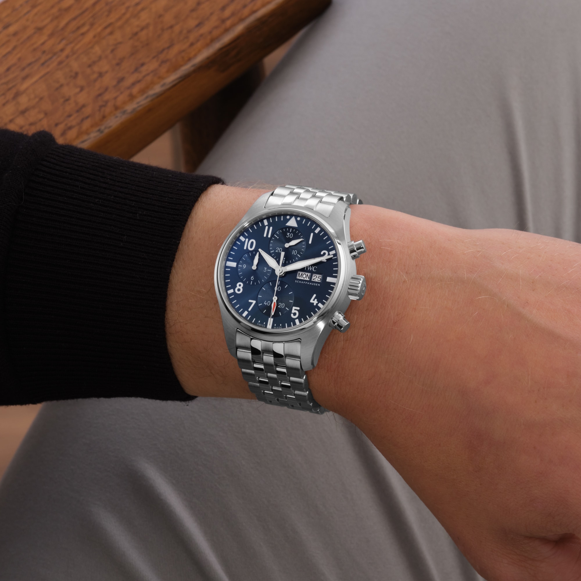 IWC Pilot's Chronograph 41mm Mens Watch IWC Pilot's Chronograph 41mm Mens Watch