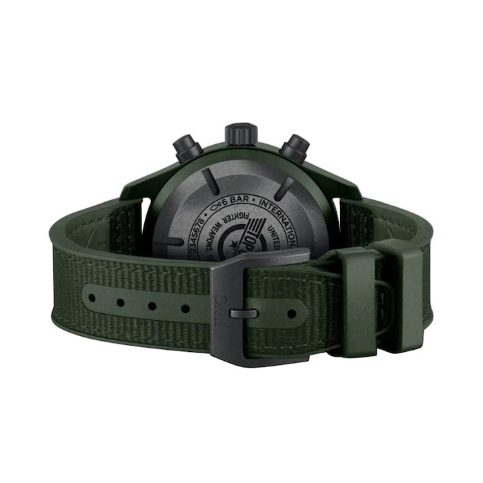 IWC Pilot's Chronograph Top Gun Edition Woodland 44.5mm Mens Watch Green