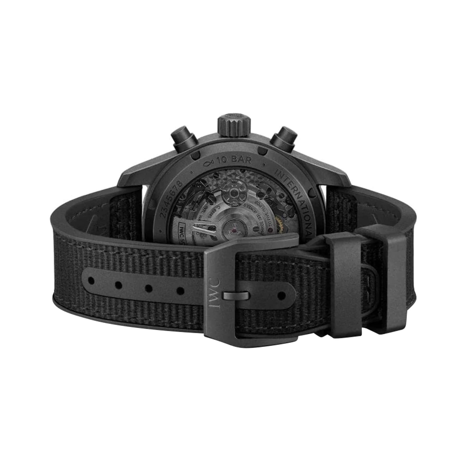 IWC Pilot's Chronograph Top Gun Ceratanium 41mm Mens Watch Black IWC Pilot's Chronograph Top Gun Ceratanium 41mm Mens Watch Black
