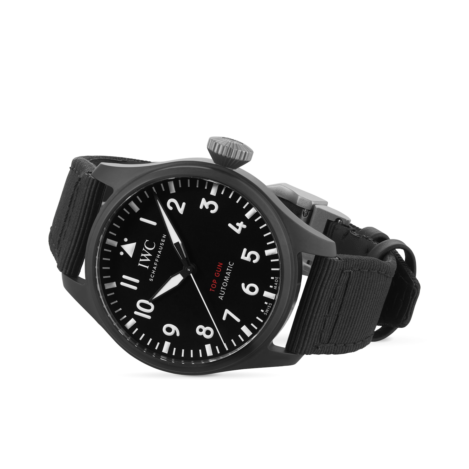 IWC Big Pilot Top Gun 43mm Mens Watch Black
