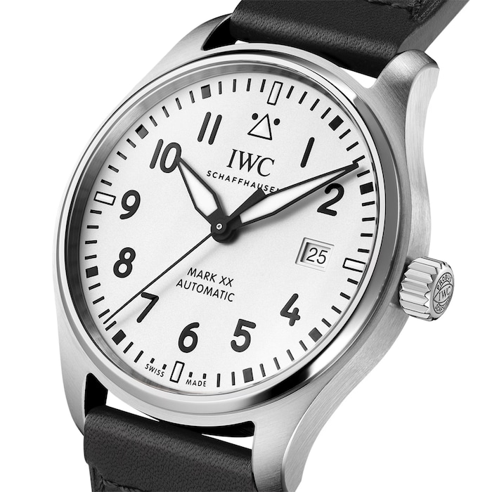 IWC Pilot Mark XX 40mm Mens Watch White