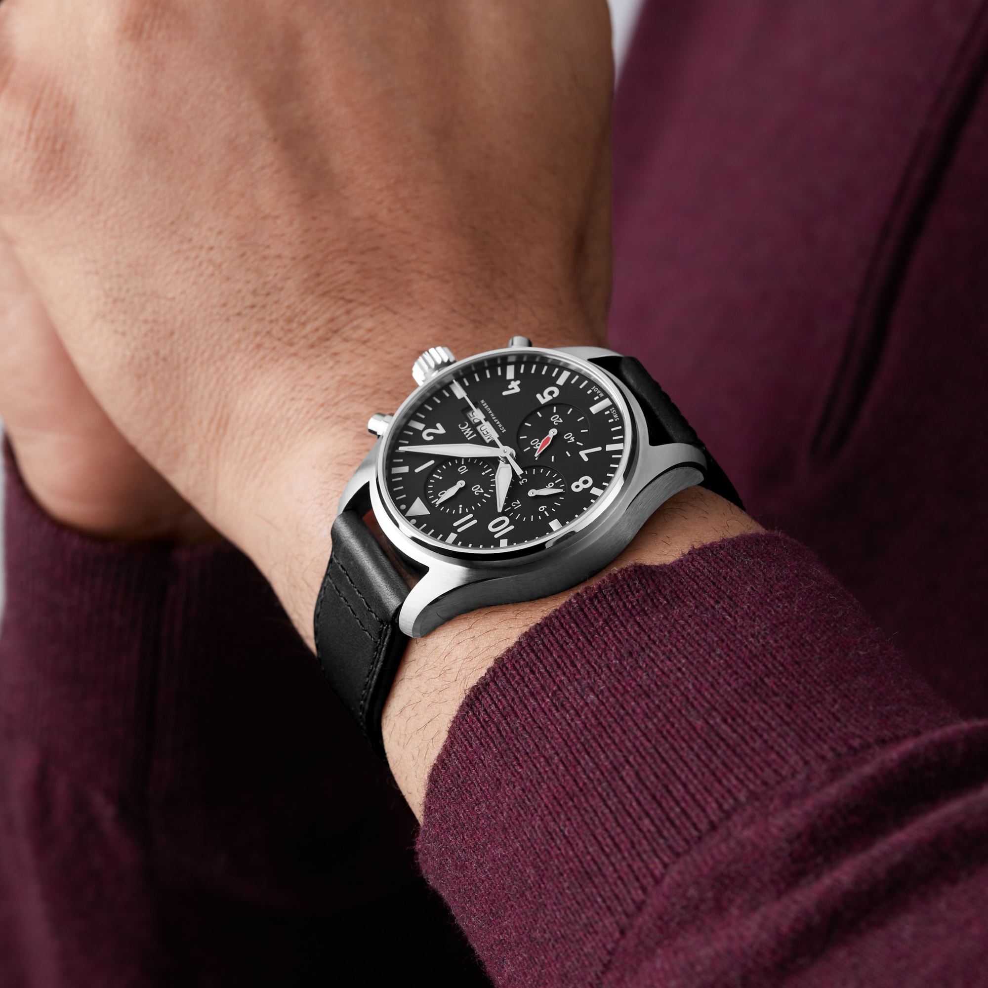 IWC Pilot's Watch Chronograph 43mm Mens Watch IWC Pilot's Watch Chronograph 43mm Mens Watch