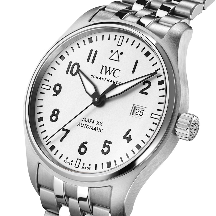 IWC Pilot Mark XX 40mm Mens Watch White