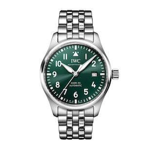 IWC Pilot's Mark XX 40mm Mens Watch Green