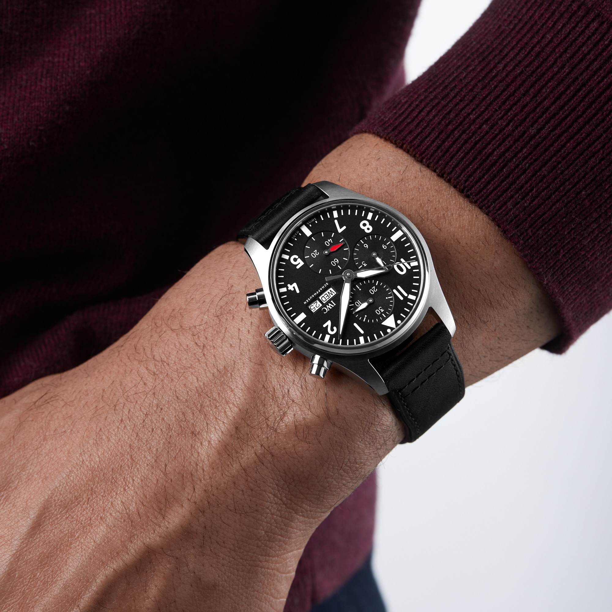 IWC Pilot Chronograph 41mm Mens Watch