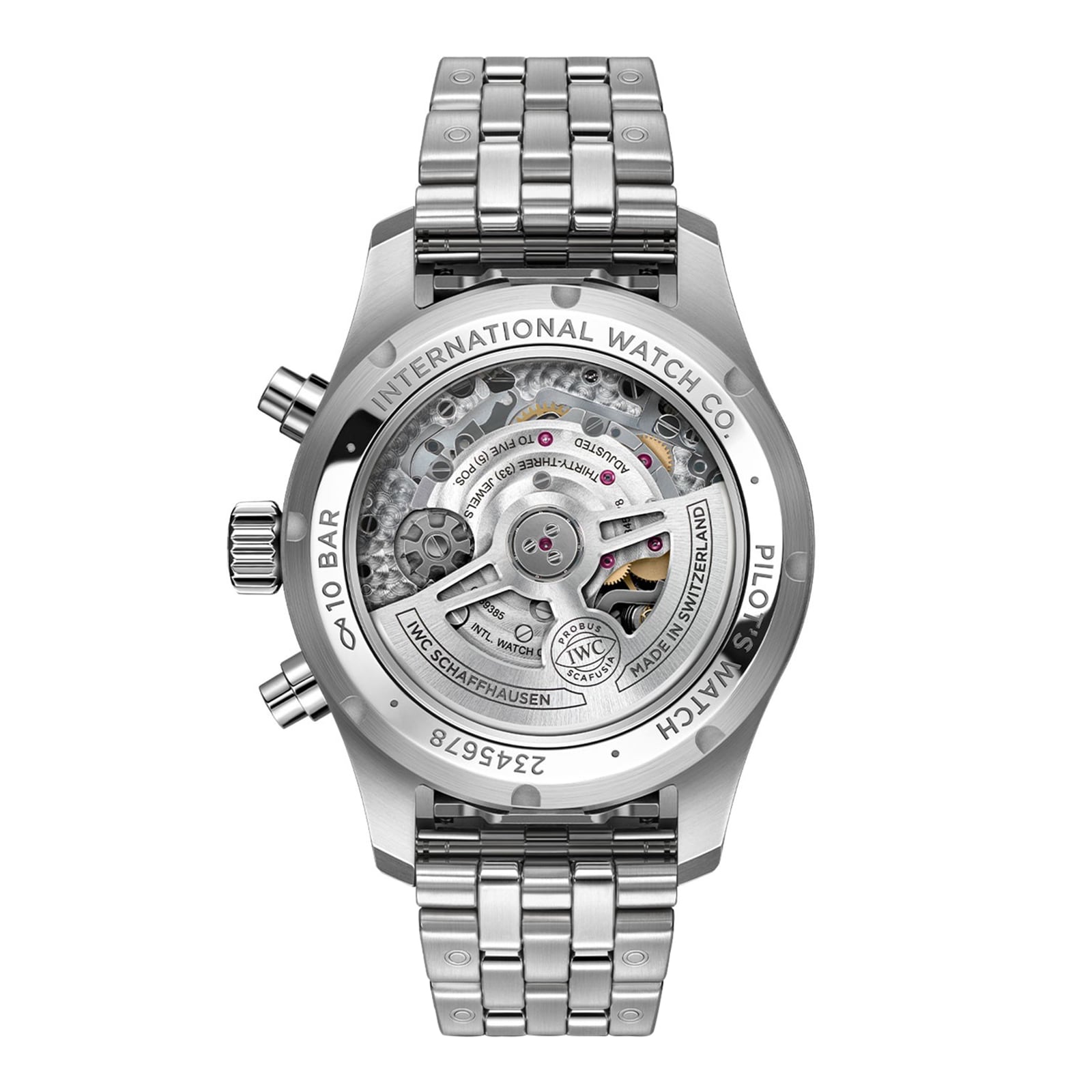 IWC Pilot Chronograph 41mm Mens Watch Black IWC Pilot Chronograph 41mm Mens Watch Black