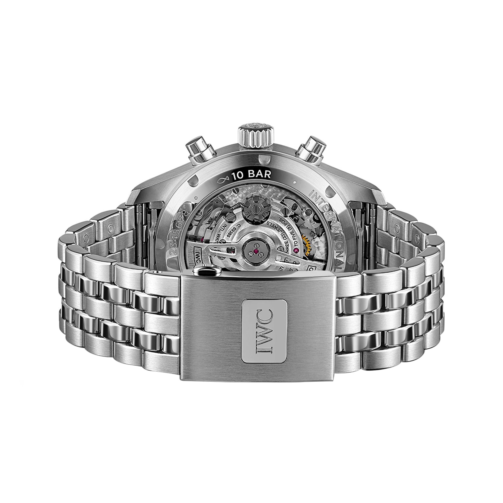 IWC Pilot Chronograph 41mm Mens Watch Black IWC Pilot Chronograph 41mm Mens Watch Black