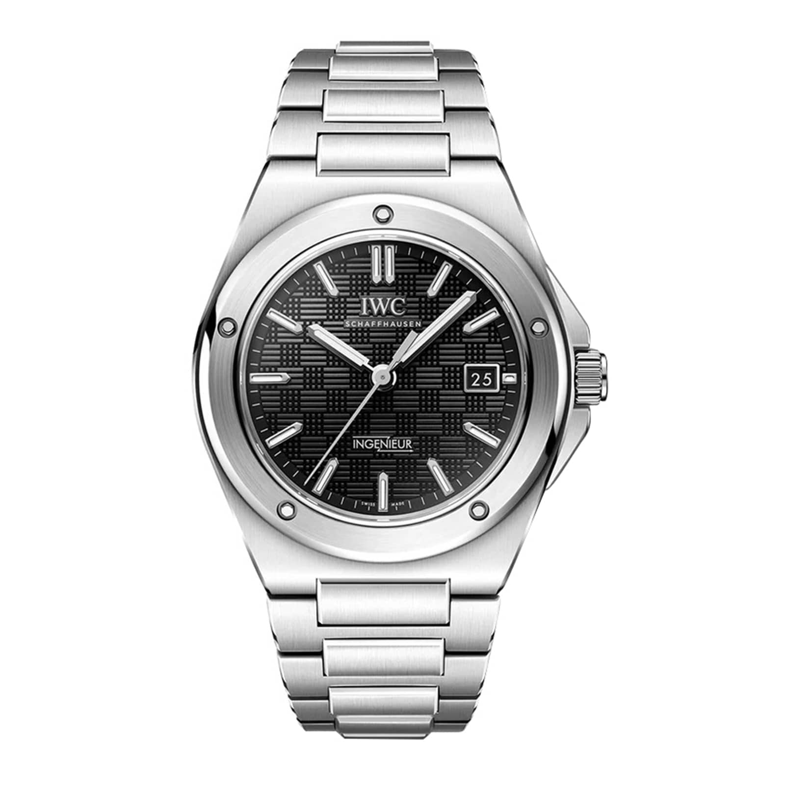 IWC Ingenieur Automatic 40mm Mens Watch Black IWC Ingenieur Automatic 40mm Mens Watch Black