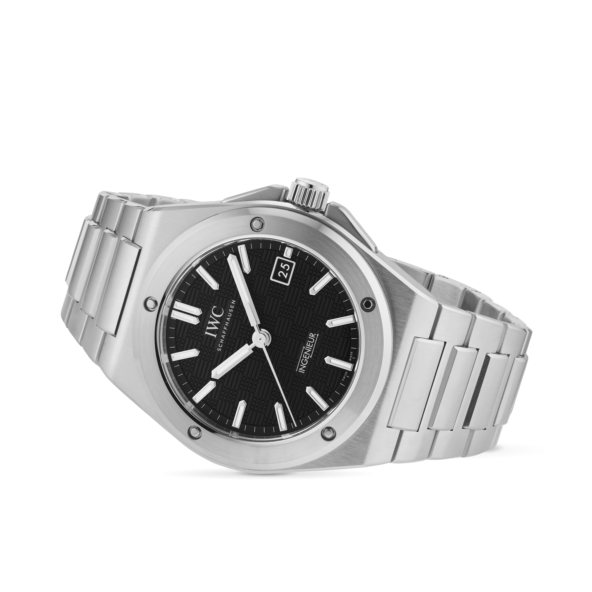 IWC Ingenieur Automatic 40mm Mens Watch Black IWC Ingenieur Automatic 40mm Mens Watch Black