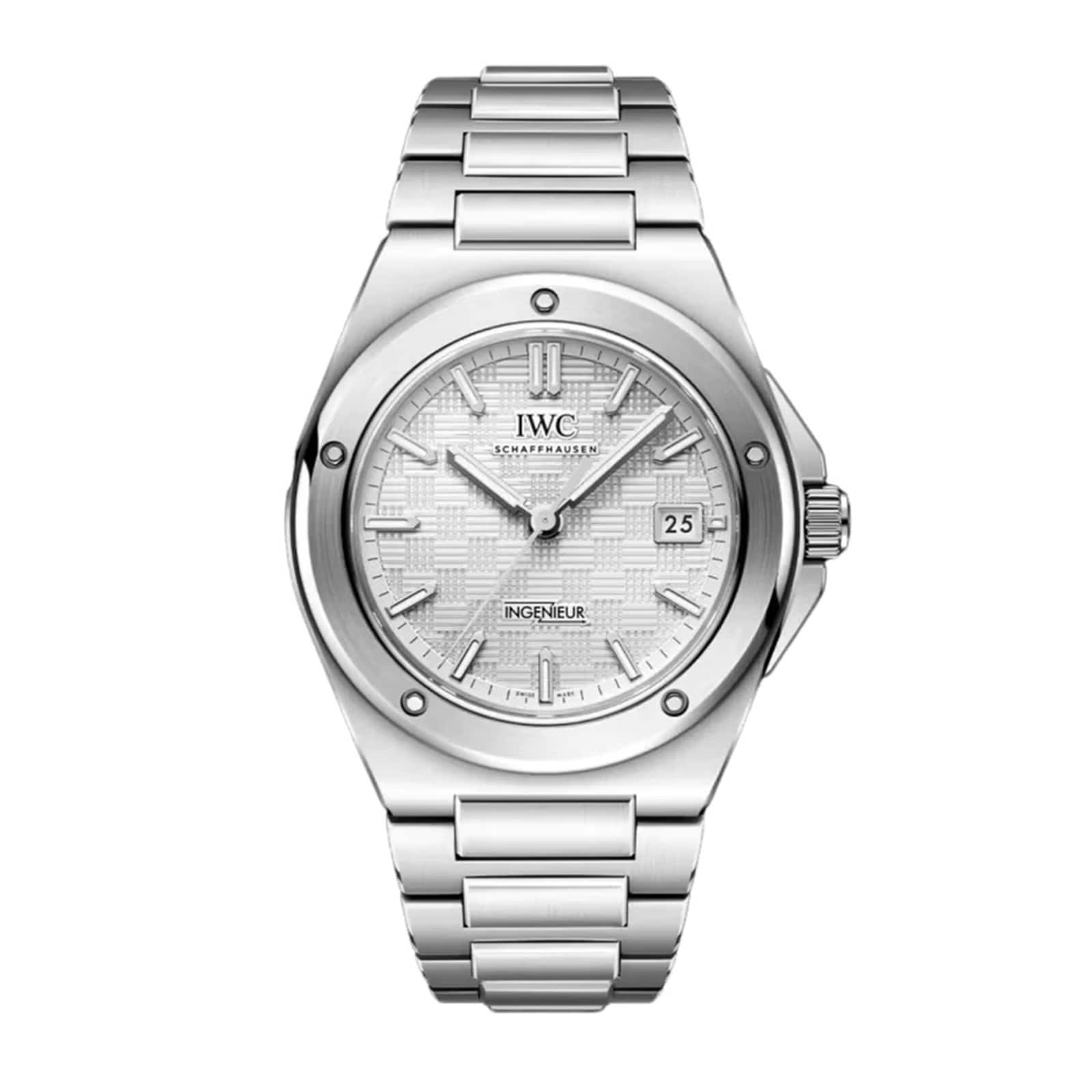 IWC Ingenieur Automatic 40mm Mens Watch Silver