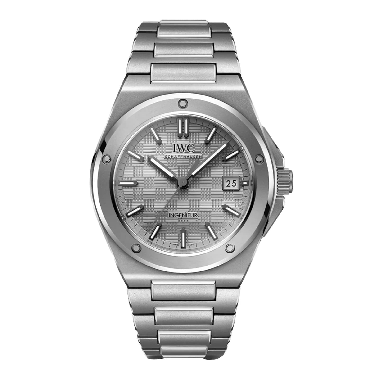 IWC Ingenieur Automatic 40mm Mens Watch Grey IWC Ingenieur Automatic 40mm Mens Watch Grey