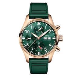 17810812 - Pilot Chronograph 41mm Mens Watch Green