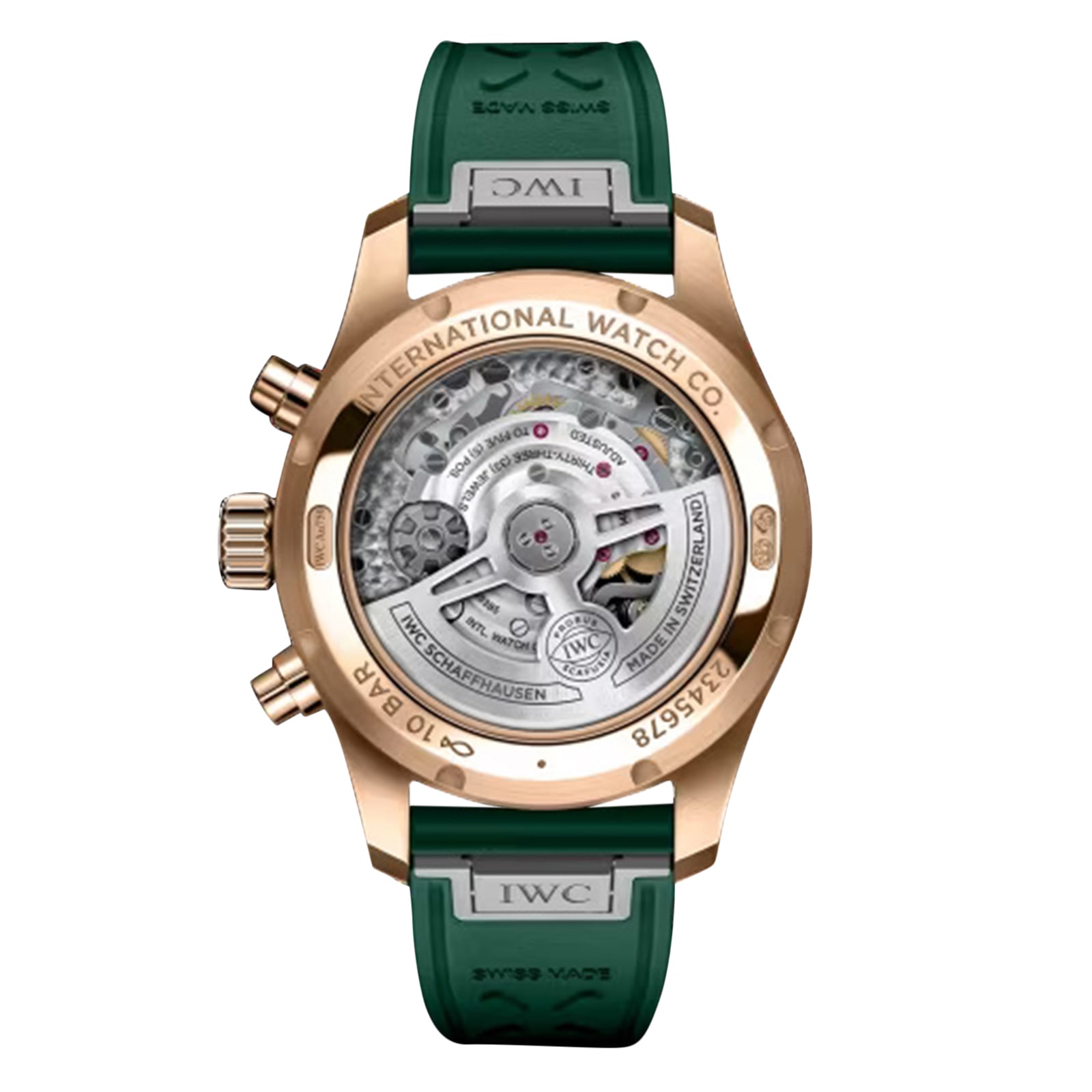 IWC Pilot Chronograph 41mm Mens Watch Green