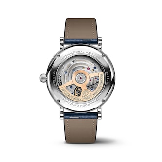 IWC Portofino Automatic Moon Phase 37mm Ladies Watch Silver