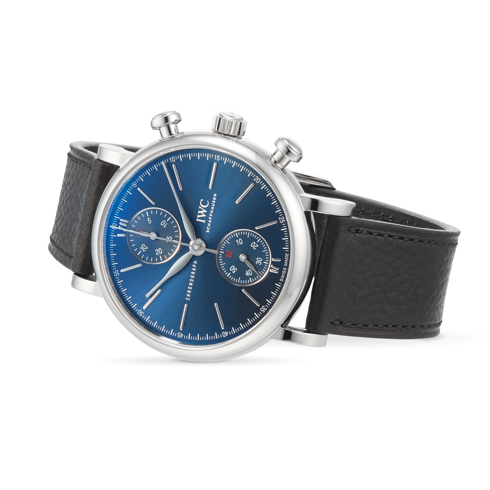 Iwc discount blue dial