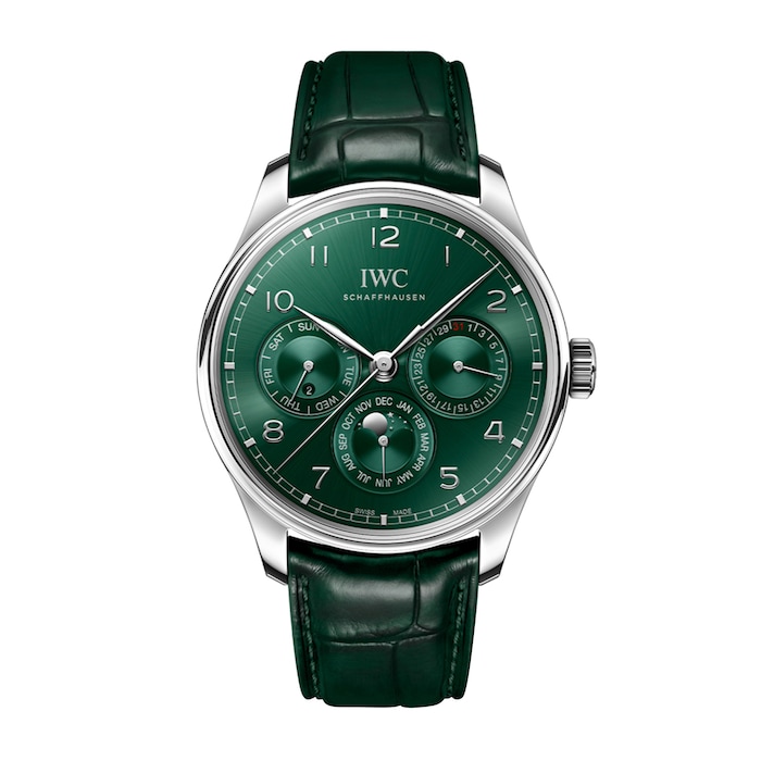 IWC Portugieser Automatic 42mm Mens Watch Green